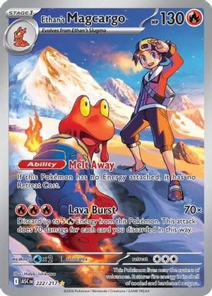 Ethan's Magcargo - 222/217 222 - ME Ascended Heroes Holofoil - Poke-Collect