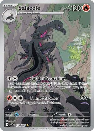 Salazzle - 224/217 224 - ME Ascended Heroes Holofoil - Poke-Collect