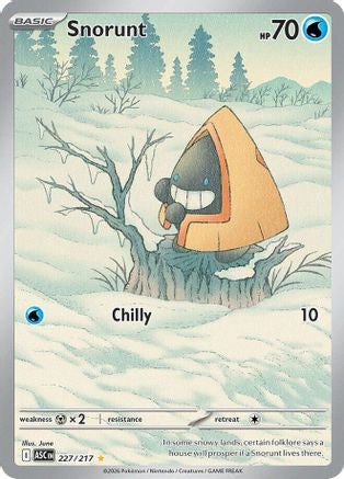 Snorunt - 227/217 227 - ME Ascended Heroes Holofoil - Poke-Collect