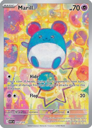 Marill - 232/217 232 - ME Ascended Heroes Holofoil - Poke-Collect