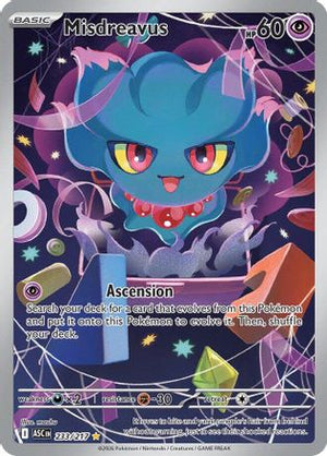 Misdreavus - 233/217 233 - ME Ascended Heroes Holofoil - Poke-Collect