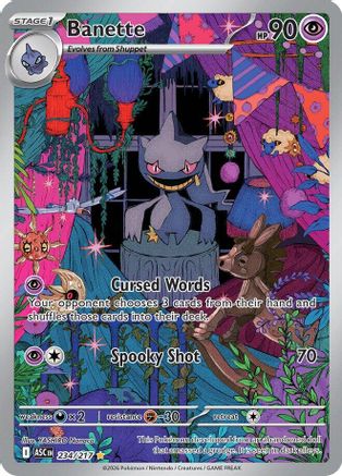 Banette - 234/217 234 - ME Ascended Heroes Holofoil - Poke-Collect
