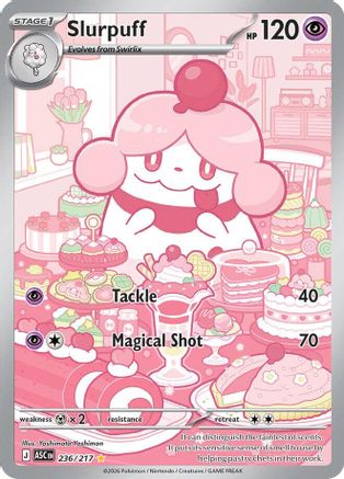 Slurpuff - 236/217 236 - ME Ascended Heroes Holofoil - Poke-Collect