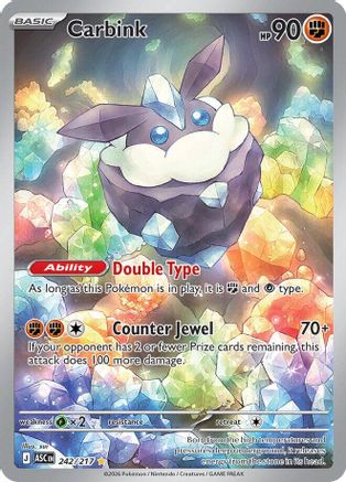 Carbink - 242/217 242 - ME Ascended Heroes Holofoil - Poke-Collect