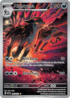 Mightyena - 243/217 243 - ME Ascended Heroes Holofoil - Poke-Collect