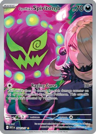 Cynthia's Spiritomb - 244/217 244 - ME Ascended Heroes Holofoil - Poke-Collect