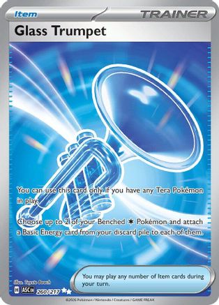 Glass Trumpet - 260/217 260 - ME Ascended Heroes Holofoil - Poke-Collect