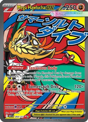 Mega Hawlucha ex - 268/217 268 - ME Ascended Heroes Holofoil - Poke-Collect