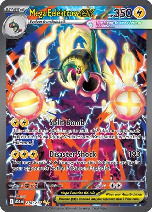 Mega Eelektross ex - 278/217 278 - ME Ascended Heroes Holofoil - Poke-Collect