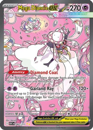 Mega Diancie ex - 282/217 282 - ME Ascended Heroes Holofoil - Poke-Collect