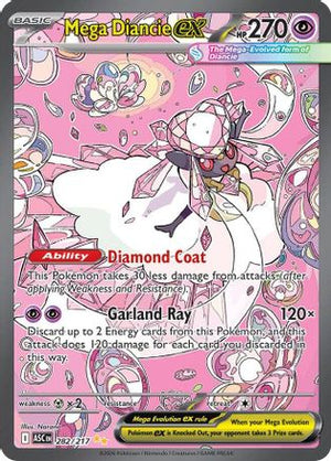 Mega Diancie ex - 282/217 282 - ME Ascended Heroes Holofoil - Poke-Collect