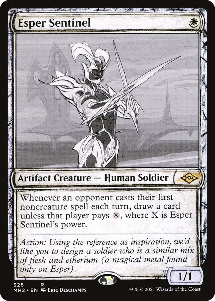 Esper Sentinel (MH2-328) - Modern Horizons 2: (Showcase) - Poke-Collect
