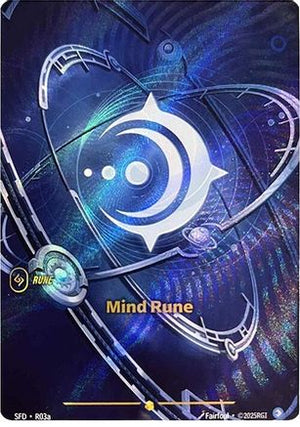 Mind Rune (Alternate Art) (R03a) - Spiritforged Foil - Poke-Collect