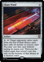 Chaos Wand (OTC-254) - Outlaws of Thunder Junction Commander - Poke-Collect