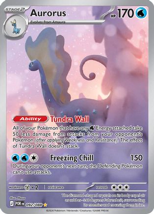 Aurorus - 092/088 92 - ME03 Perfect Order Holofoil - Poke-Collect
