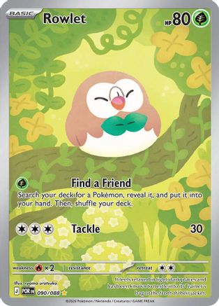 Rowlet - 090/088 90 - ME03 Perfect Order Holofoil - Poke-Collect
