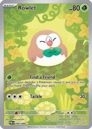 Rowlet - 090/088 90 - ME03 Perfect Order Holofoil - Poke-Collect