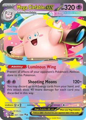 Mega Clefable ex - 031/088 31 - ME03 Perfect Order Holofoil - Poke-Collect