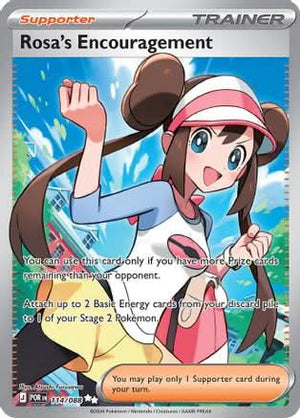 Rosa's Encouragement - 114/088 114 - ME03 Perfect Order Holofoil - Poke-Collect