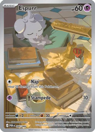 Espurr - 095/088 95 - ME03 Perfect Order Holofoil - Poke-Collect