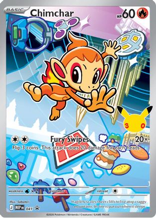 Chimchar - 041 41 - ME Mega Evolution Promo Holofoil - Poke-Collect