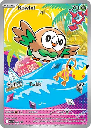 Rowlet - 043 43 - ME Mega Evolution Promo Holofoil - Poke-Collect