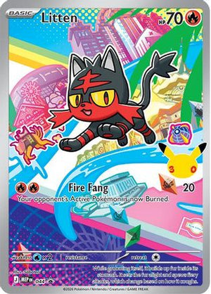 Litten - 044 44 - ME Mega Evolution Promo Holofoil - Poke-Collect