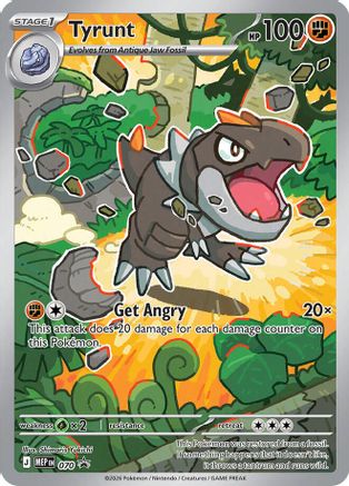 Tyrunt - 070 70 - ME Mega Evolution Promo Holofoil - Poke-Collect