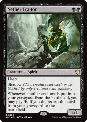 Nether Traitor (SOC-220) - Commander: Secrets of Strixhaven