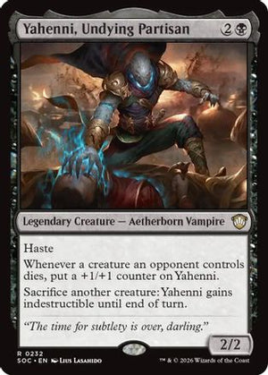 Yahenni, Undying Partisan (SOC-232) - Commander: Secrets of Strixhaven