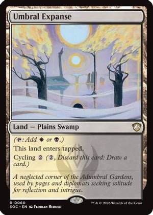 Umbral Expanse (SOC-060) - Commander: Secrets of Strixhaven