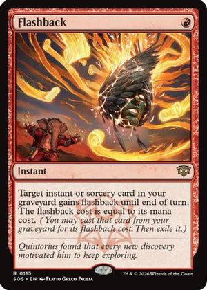 Flashback (SOS-115) - Secrets of Strixhaven Foil