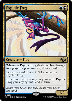Psychic Frog (MH3-199) - Modern Horizons 3 - Poke-Collect