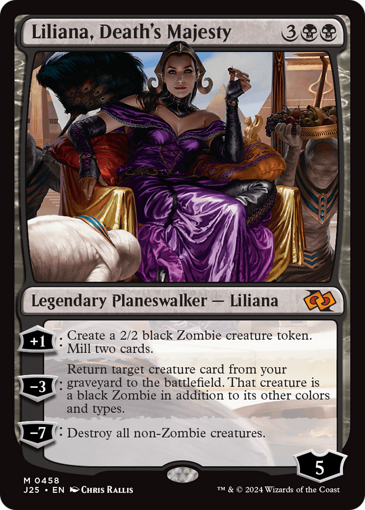 Liliana, Death's Majesty (J25-458) - Foundations Jumpstart - Poke-Collect