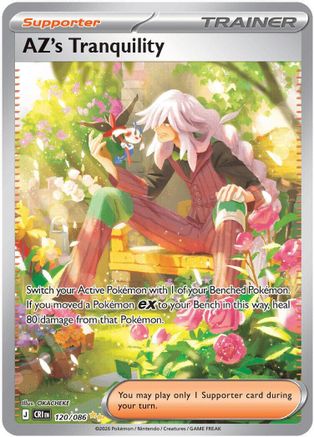 AZ's Tranquility - 120/086 120 - ME04 Chaos Rising Holofoil - Poke-Collect