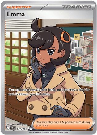 Emma - 107/086 107 - ME04 Chaos Rising Holofoil - Poke-Collect