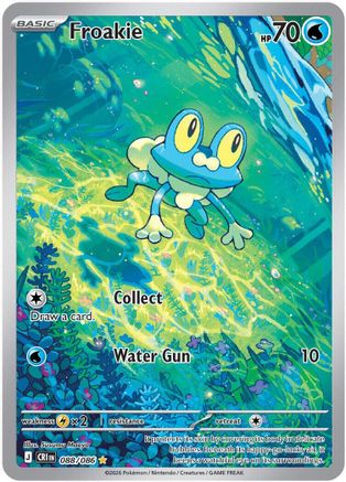 Froakie - 088/086 88 - ME04 Chaos Rising Holofoil - Poke-Collect