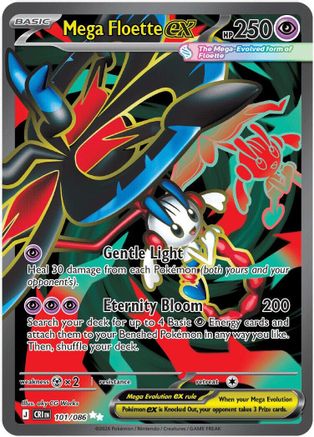 Mega Floette ex - 101/086 101 - ME04 Chaos Rising Holofoil - Poke-Collect