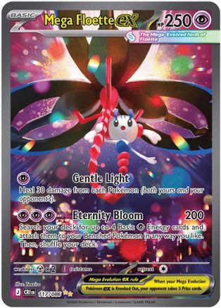 Mega Floette ex - 117/086 117 - ME04 Chaos Rising Holofoil - Poke-Collect