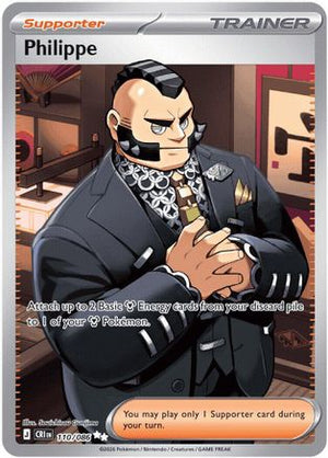 Philippe - 110/086 110 - ME04 Chaos Rising Holofoil - Poke-Collect