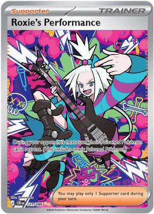 Roxie's Performance - 121/086 121 - ME04 Chaos Rising Holofoil - Poke-Collect