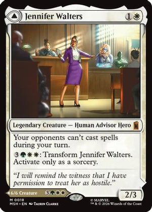 Jennifer Walters (MSH-018) - Marvel Super Heroes Foil
