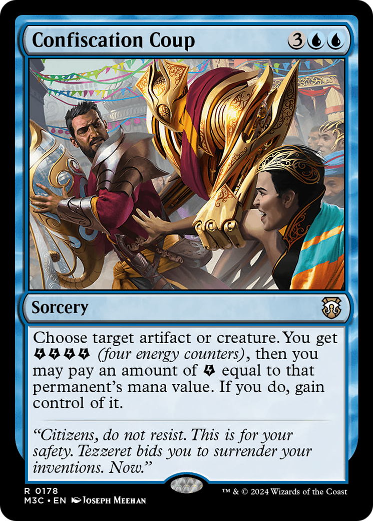 Confiscation Coup (M3C-178) - Modern Horizons 3 Commander - Poke-Collect