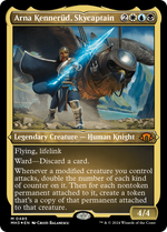 Arna Kennerud, Skycaptain (Foil Etched) (MH3-485) - Modern Horizons 3 Foil - Poke-Collect