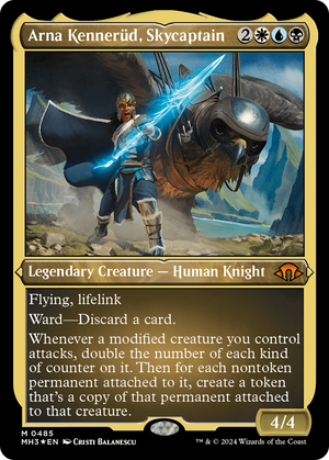 Arna Kennerud, Skycaptain (Foil Etched) (MH3-485) - Modern Horizons 3 Foil - Poke-Collect