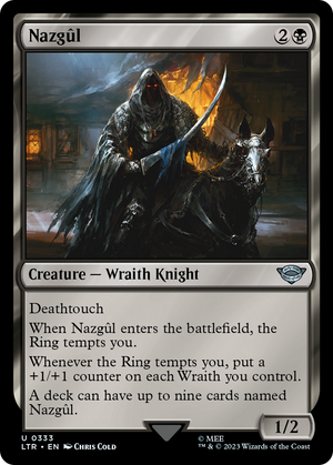 Nazgûl (LTR-333) - The Lord of the Rings: Tales of Middle-earth Foil