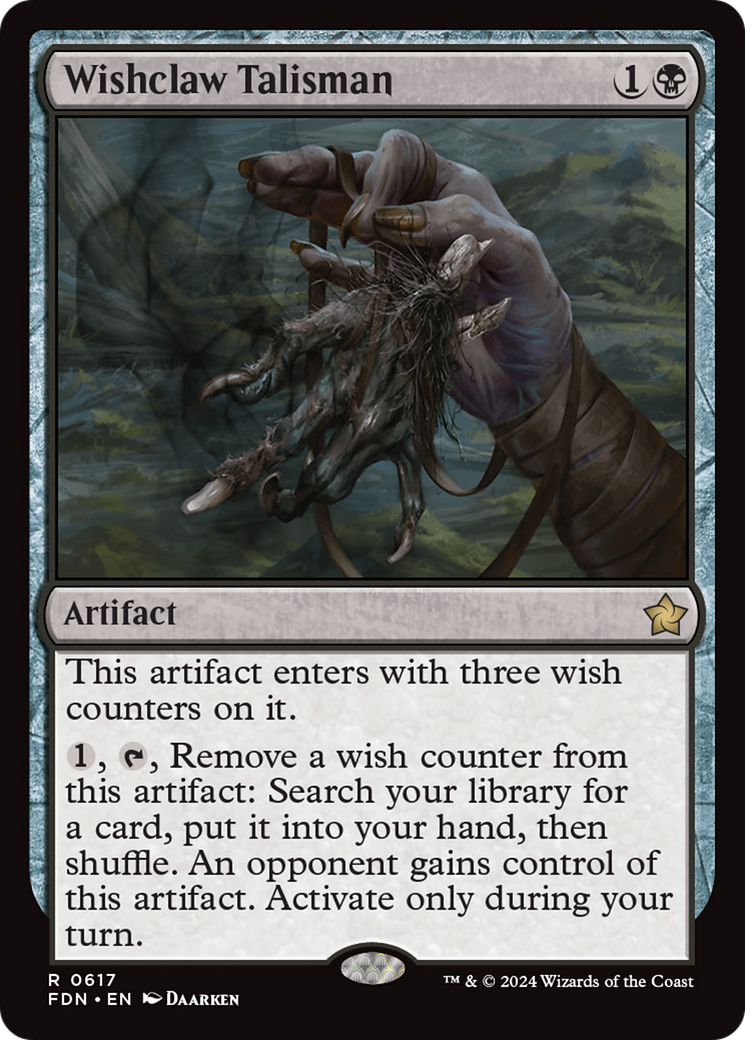 Wishclaw Talisman (FDN-617) - Foundations - Poke-Collect