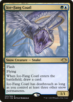 Ice-Fang Coatl (MH1-203) - Modern Horizons Foil - Poke-Collect