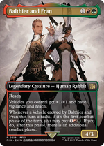 Balthier and Fran (FIN-319) - FINAL FANTASY (Borderless) - Poke-Collect