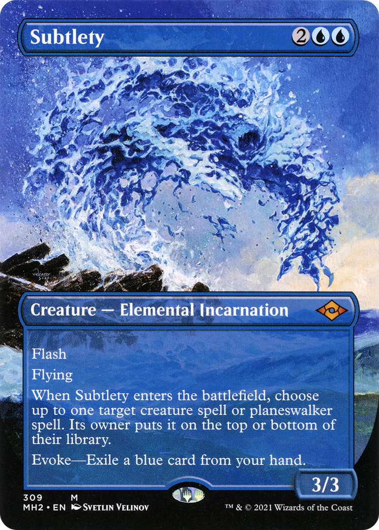 Subtlety (MH2-309) - Modern Horizons 2 (Borderless) - Poke-Collect